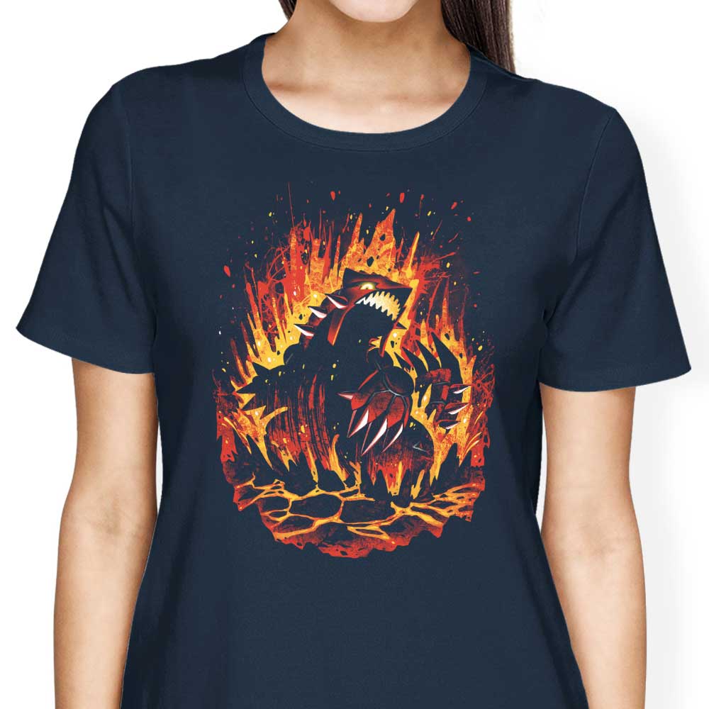 Cataclysm of Magma Women's Apparel - Adult & Kids T-Shirts, Sweatshirts & Hoodies apparel design preview 2