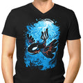 Cataclysm of Oceans Men's V-Neck - Adult & Kids T-Shirts, Sweatshirts & Hoodies apparel design preview 1