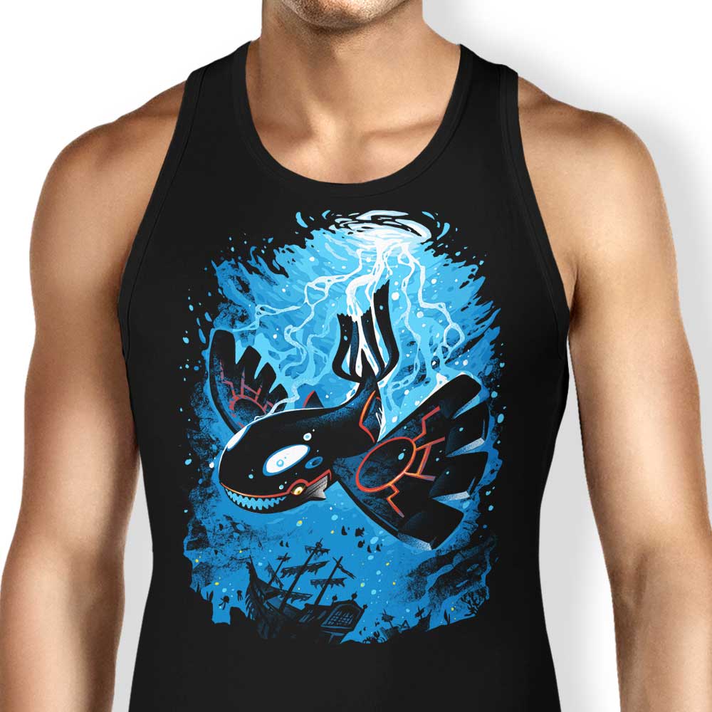 Cataclysm of Oceans Tank Top - Adult & Kids T-Shirts, Sweatshirts & Hoodies apparel design preview 1