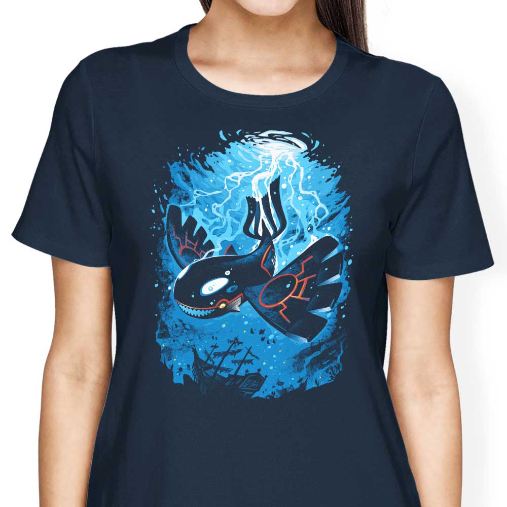 Cataclysm of Oceans Women's Apparel - Adult & Kids T-Shirts, Sweatshirts & Hoodies apparel design preview 2