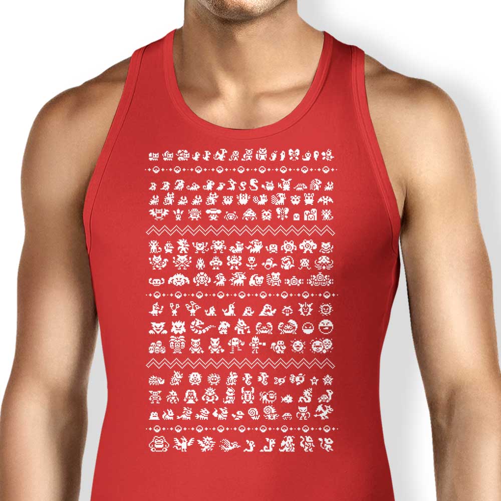 Catch'm Holiday Tank Top - Adult & Kids T-Shirts, Sweatshirts & Hoodies apparel design preview 1
