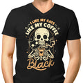 Cats and Coffee Men's V-Neck - Adult & Kids T-Shirts, Sweatshirts & Hoodies apparel design preview 1