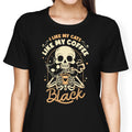 Cats and Coffee Women's Apparel - Adult & Kids T-Shirts, Sweatshirts & Hoodies apparel design preview 1