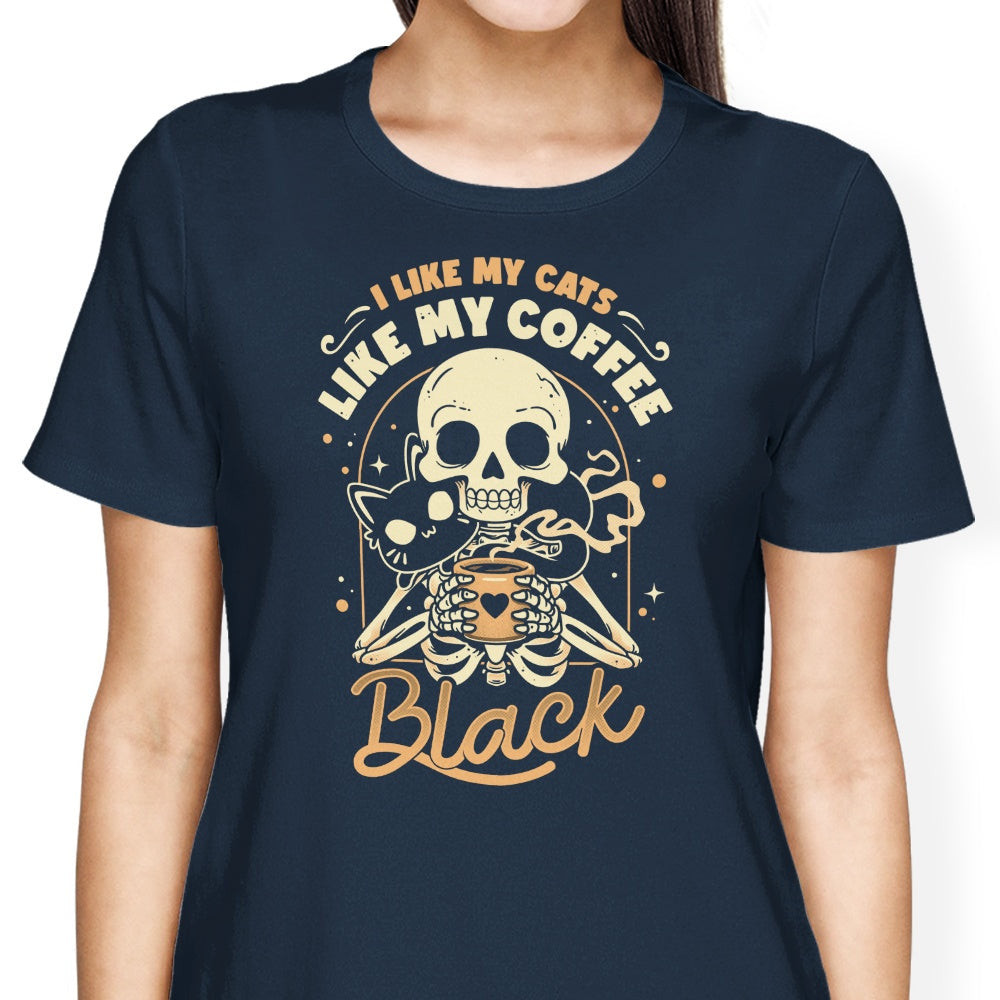 Cats and Coffee Women's Apparel - Adult & Kids T-Shirts, Sweatshirts & Hoodies apparel design preview 2