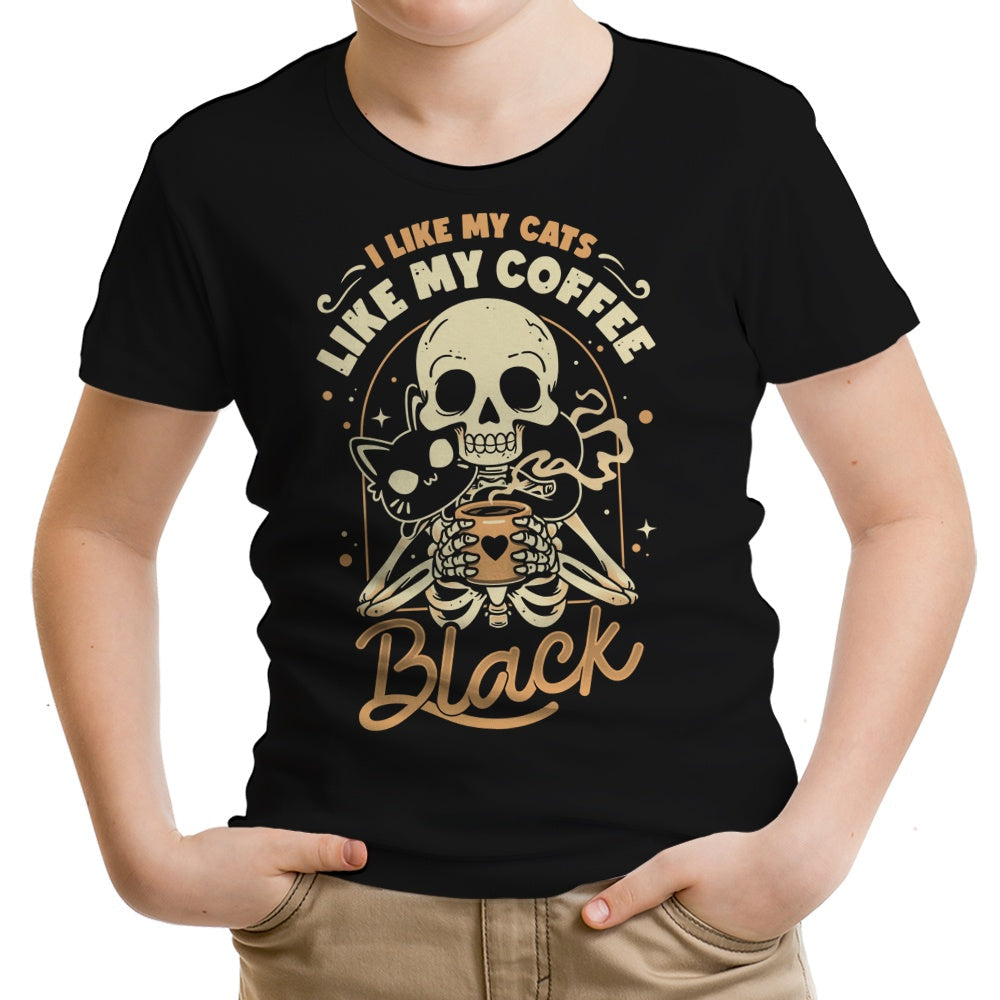 Cats and Coffee Youth Apparel - Adult & Kids T-Shirts, Sweatshirts & Hoodies apparel design preview 1