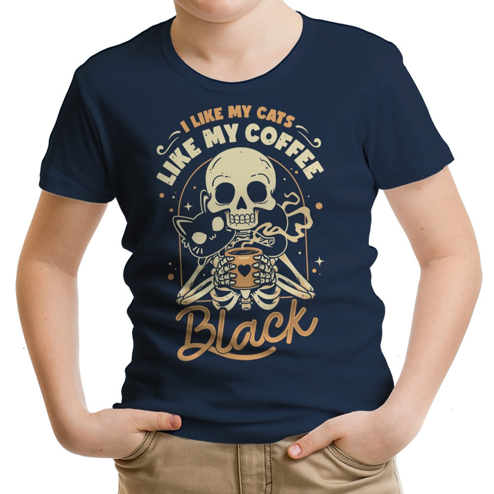Cats and Coffee Youth Apparel - Adult & Kids T-Shirts, Sweatshirts & Hoodies apparel design preview 2