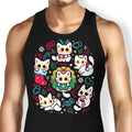 Cats Gone Christmas Tank Top - Adult & Kids T-Shirts, Sweatshirts & Hoodies apparel design preview 1