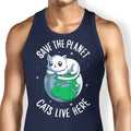 Cats Live Here Tank Top - Adult & Kids T-Shirts, Sweatshirts & Hoodies apparel design preview 1