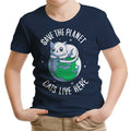 Cats Live Here Youth Apparel - Adult & Kids T-Shirts, Sweatshirts & Hoodies apparel design preview 1
