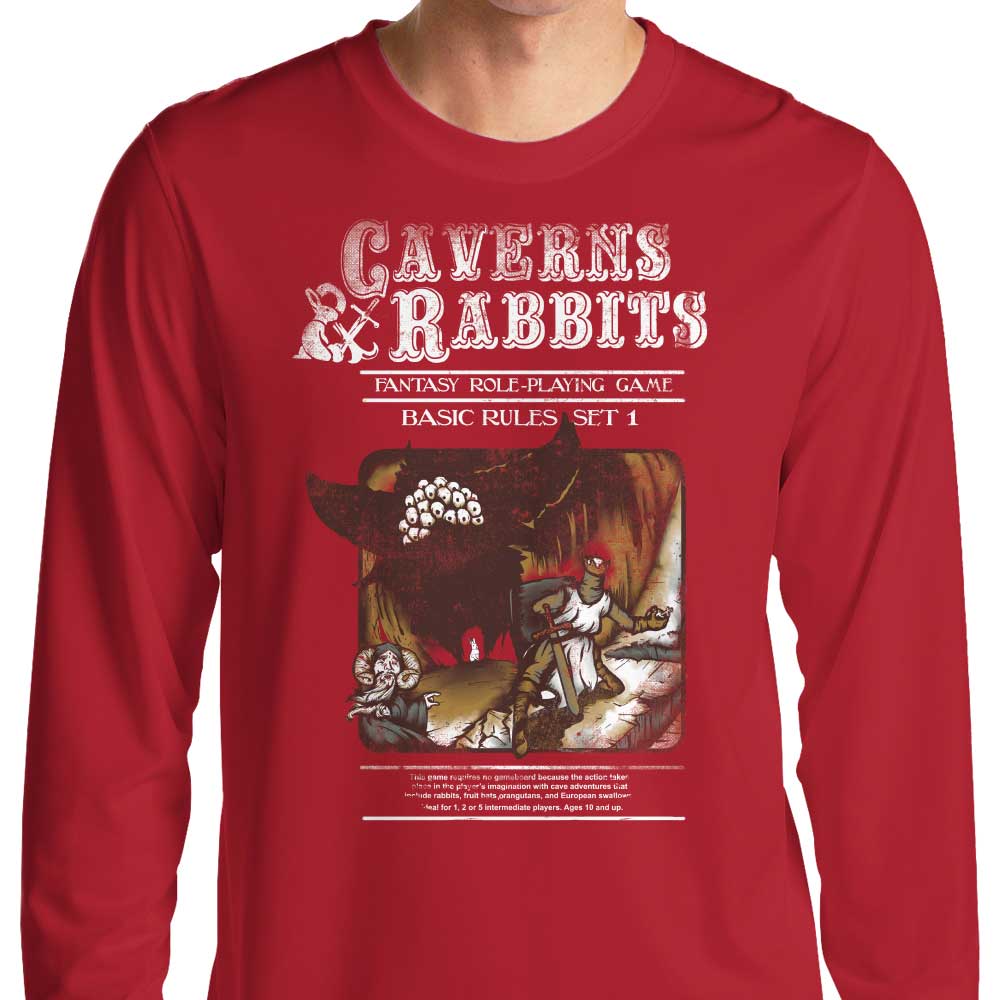 Caverns and Rabbits - Adult & Kids T-Shirts, Sweatshirts & Hoodies apparel design preview 1