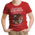 Caverns and Rabbits Youth Apparel - Adult & Kids T-Shirts, Sweatshirts & Hoodies apparel design preview 1