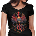 Celtic Dragon Dice Women's V-Neck - Adult & Kids T-Shirts, Sweatshirts & Hoodies apparel design preview 1