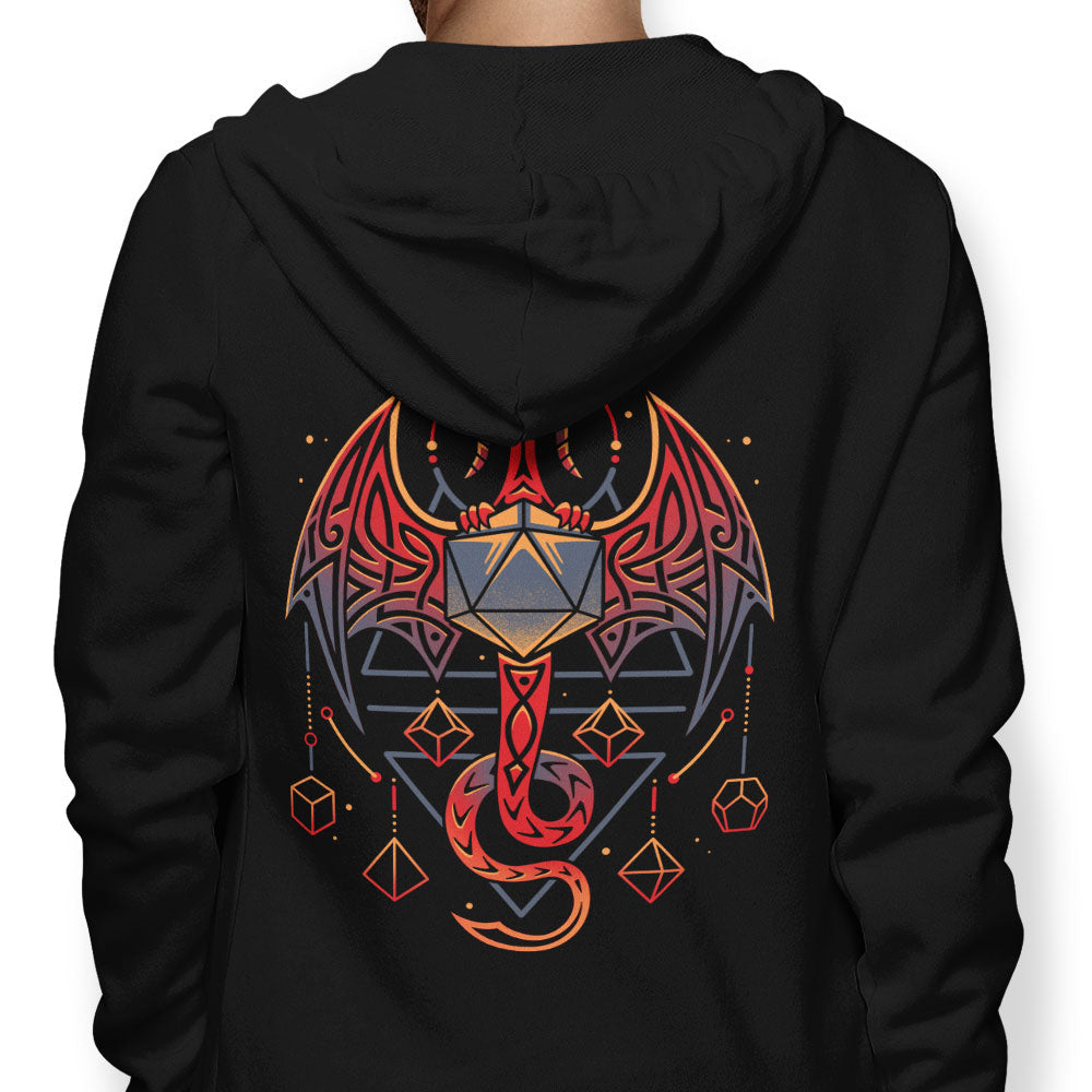 Celtic Dragon Dice - Adult & Kids T-Shirts, Sweatshirts & Hoodies apparel design preview 1