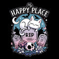 Cemetery Cat Nap Coasters - Adult & Kids T-Shirts, Sweatshirts & Hoodies apparel design preview 1