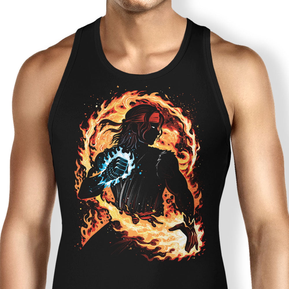 Champion of Pyrokinesis Tank Top - Adult & Kids T-Shirts, Sweatshirts & Hoodies apparel design preview 1