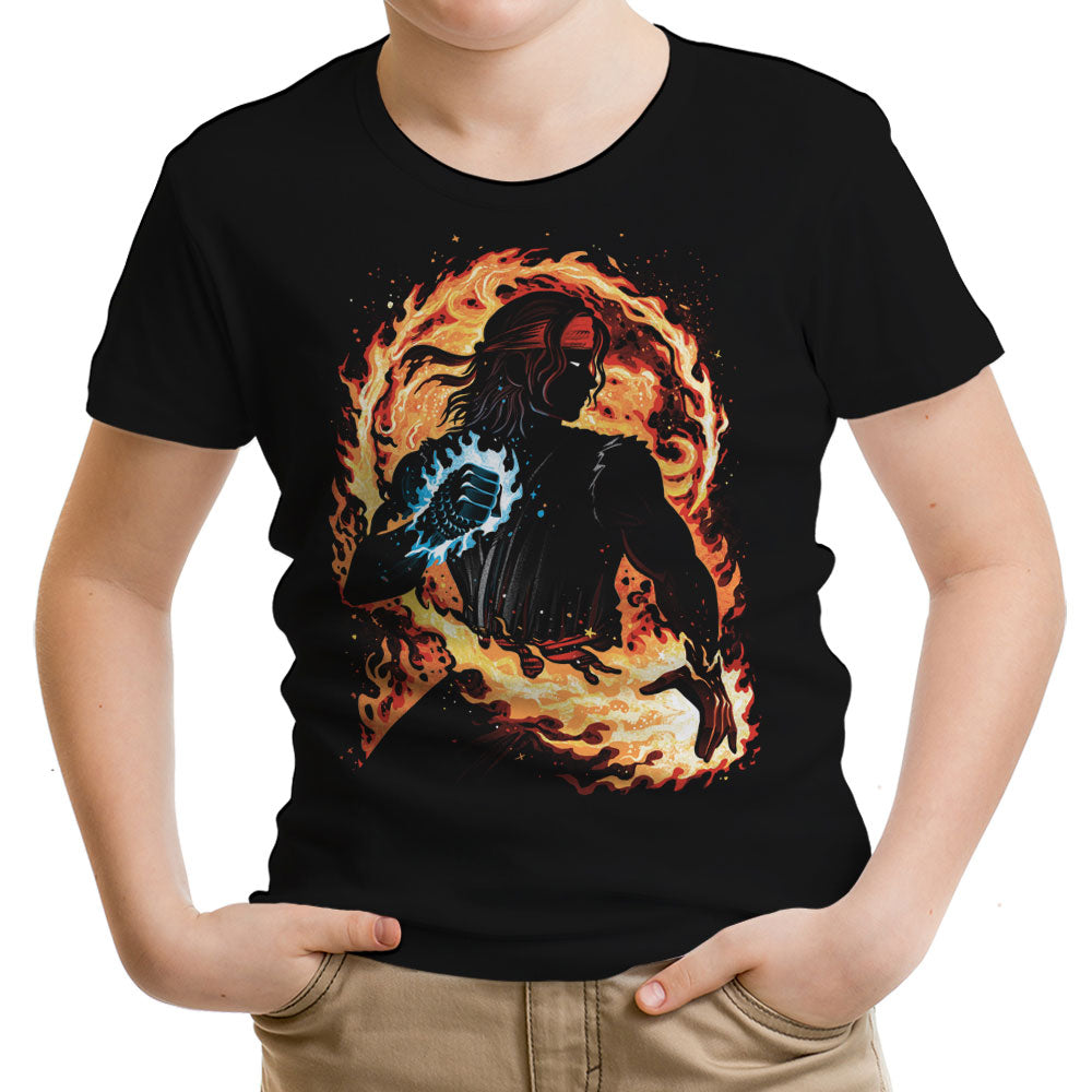 Champion of Pyrokinesis Youth Apparel - Adult & Kids T-Shirts, Sweatshirts & Hoodies apparel design preview 1