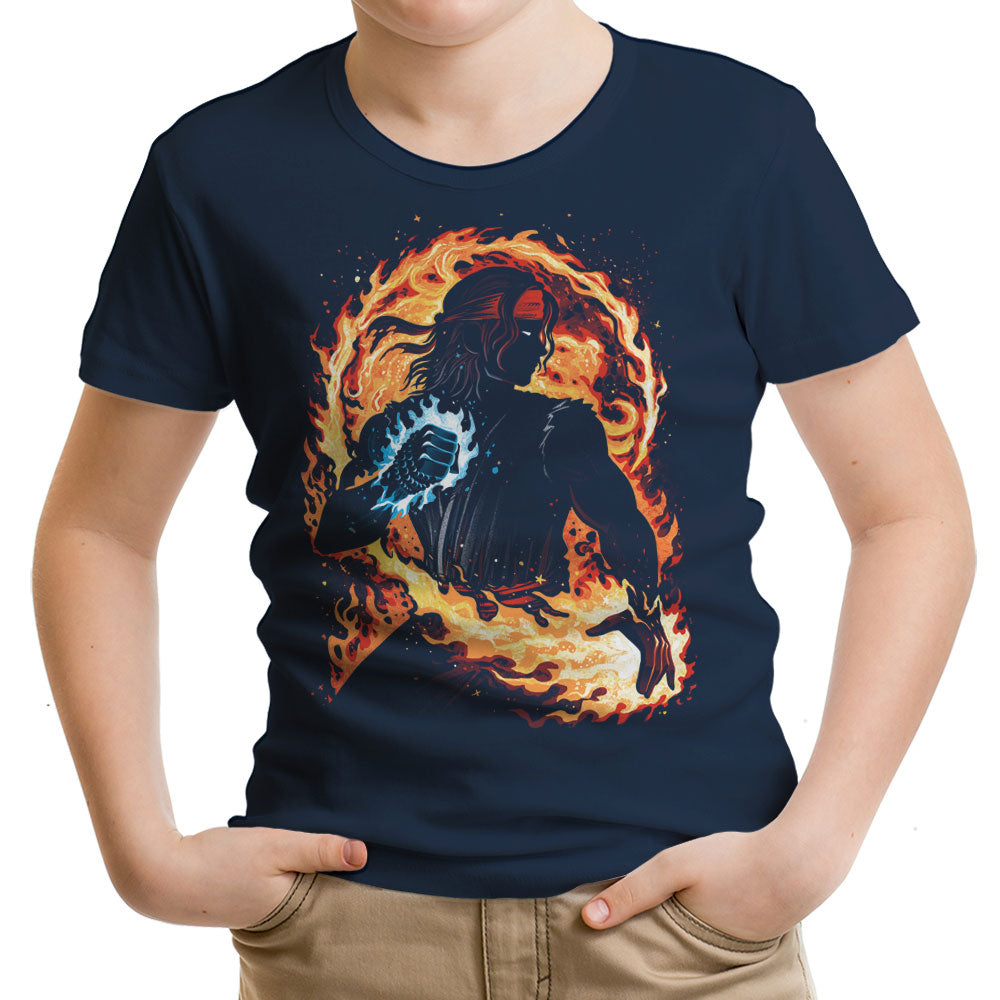 Champion of Pyrokinesis Youth Apparel - Adult & Kids T-Shirts, Sweatshirts & Hoodies apparel design preview 2
