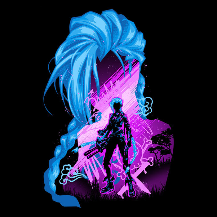 Chaos and Powder Ringer - Adult & Kids T-Shirts, Sweatshirts & Hoodies apparel design preview 2