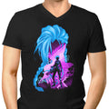 Chaos and Powder Men's V-Neck - Adult & Kids T-Shirts, Sweatshirts & Hoodies apparel design preview 1