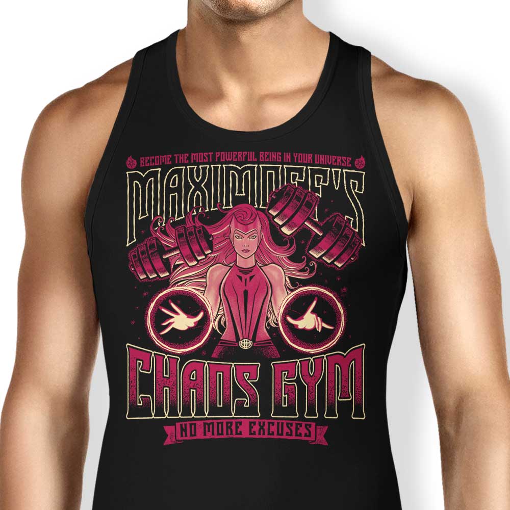 Chaos Gym Tank Top - Adult & Kids T-Shirts, Sweatshirts & Hoodies apparel design preview 1