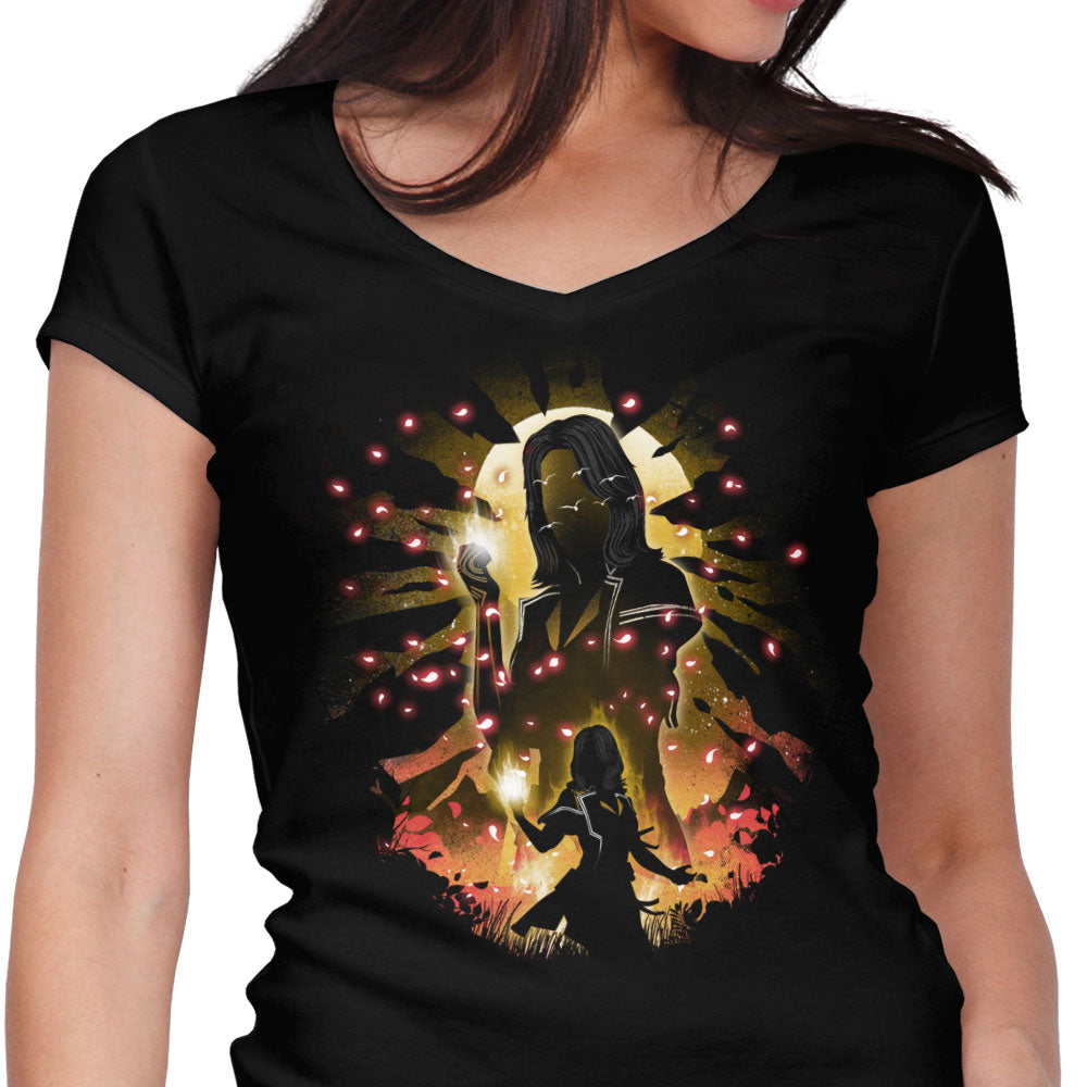 Chaosbearer Women's V-Neck - Adult & Kids T-Shirts, Sweatshirts & Hoodies apparel design preview 1