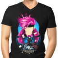Charged Cajun Men's V-Neck - Adult & Kids T-Shirts, Sweatshirts & Hoodies apparel design preview 1