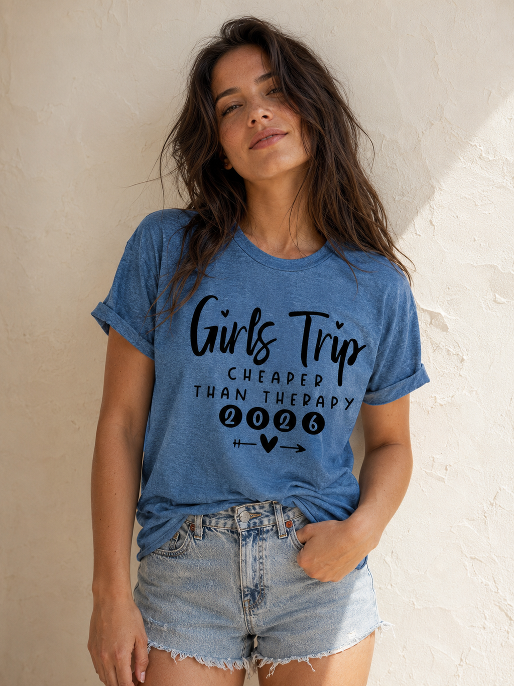 Girl's Trip 2026 Letter Print Women Slogan - Adult & Kids T-Shirts, Sweatshirts & Hoodies apparel design preview 5