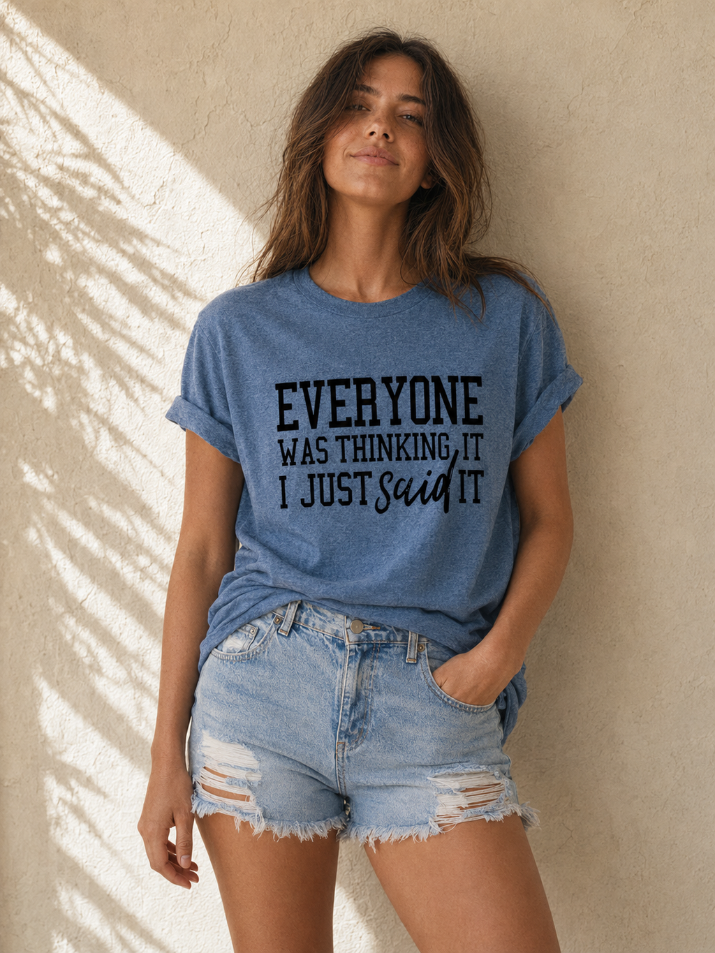 Everyone Was Thinking Fashion Letter Print Women - Adult & Kids T-Shirts, Sweatshirts & Hoodies apparel design preview 4