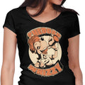 Cheddar Whizzy Women's V-Neck - Adult & Kids T-Shirts, Sweatshirts & Hoodies apparel design preview 1