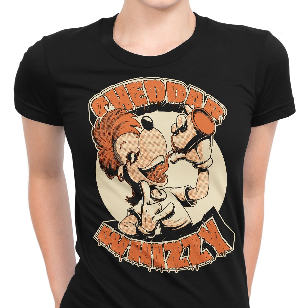 Cheddar Whizzy Women's Apparel - Adult & Kids T-Shirts, Sweatshirts & Hoodies apparel design preview 1
