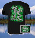 Country Life Outfitters Hunter Chick Black Green - Adult & Kids T-Shirts, Sweatshirts & Hoodies apparel design preview 1