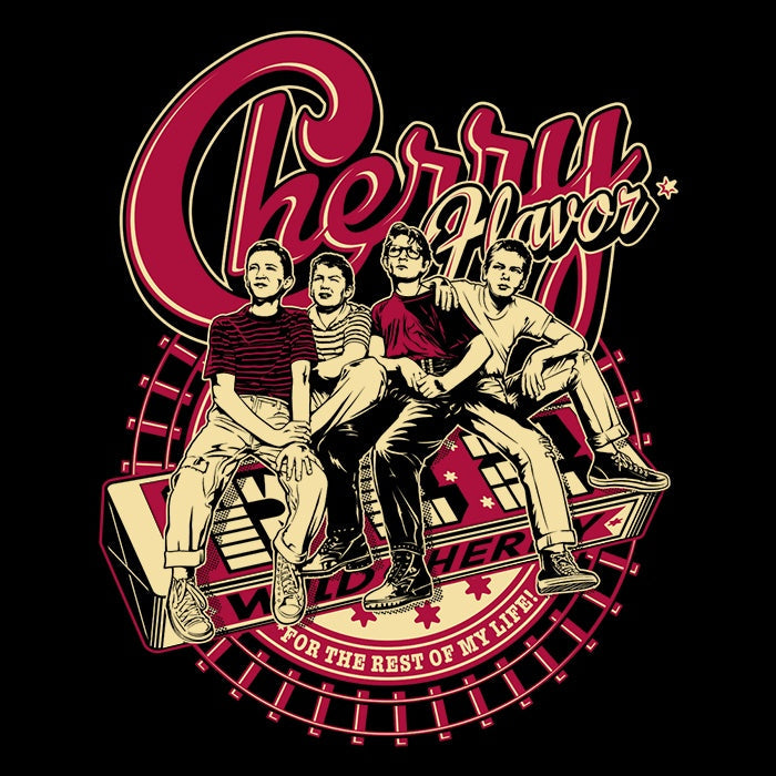 Cherry Flavor Men's V-Neck - Adult & Kids T-Shirts, Sweatshirts & Hoodies apparel design preview 2