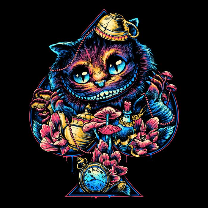 Cheshire Spade Women's Apparel - Adult & Kids T-Shirts, Sweatshirts & Hoodies apparel design preview 2