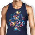 Cheshire Spade Tank Top - Adult & Kids T-Shirts, Sweatshirts & Hoodies apparel design preview 1