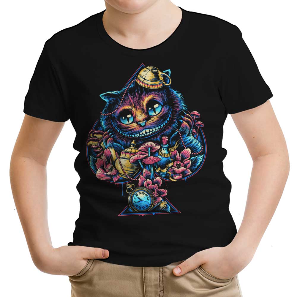 Cheshire Spade Youth Apparel - Adult & Kids T-Shirts, Sweatshirts & Hoodies apparel design preview 1