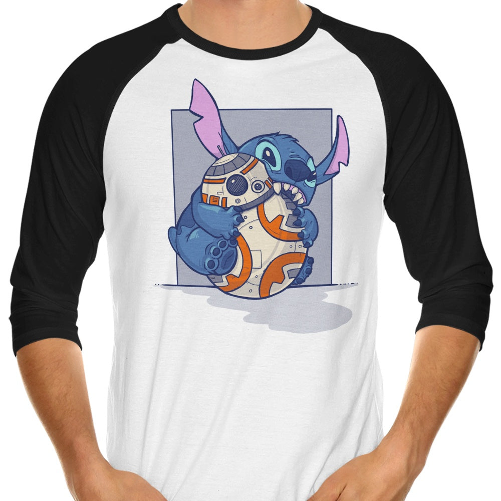 Chew Toy 3/4 Sleeve Raglan - Adult & Kids T-Shirts, Sweatshirts & Hoodies apparel design preview 1