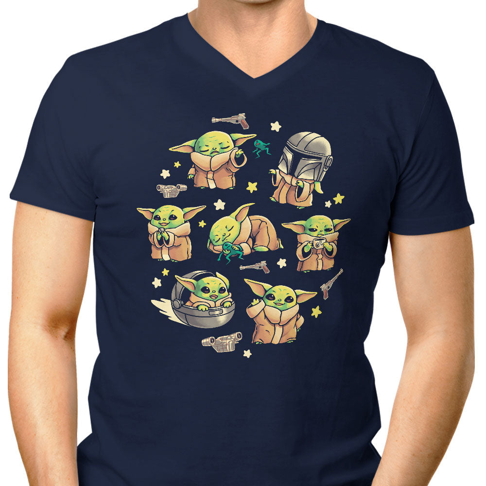 Child Adventures Men's V-Neck - Adult & Kids T-Shirts, Sweatshirts & Hoodies apparel design preview 1