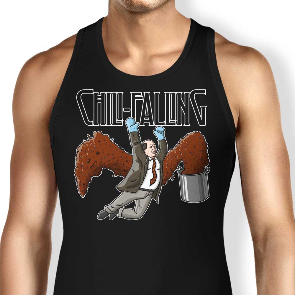Chili Falling Tank Top - Adult & Kids T-Shirts, Sweatshirts & Hoodies apparel design preview 1