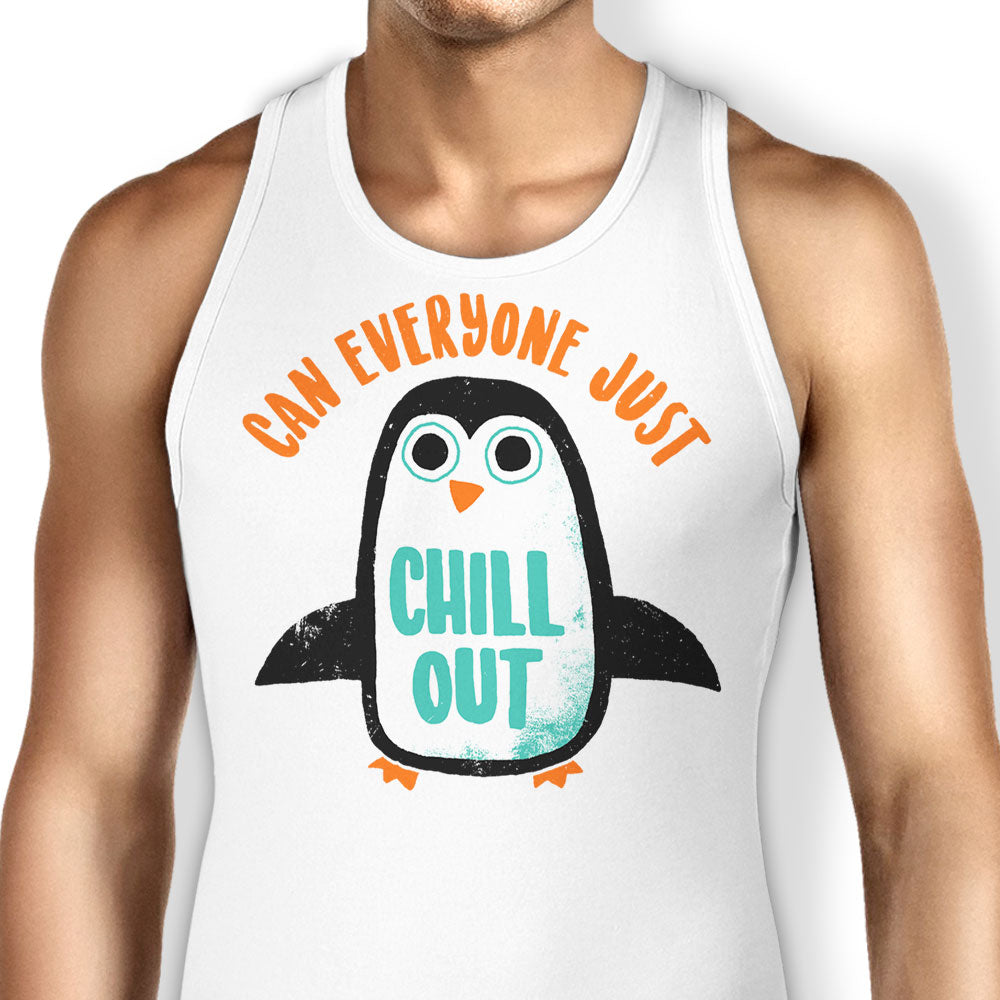 Chill Out Tank Top - Adult & Kids T-Shirts, Sweatshirts & Hoodies apparel design preview 1