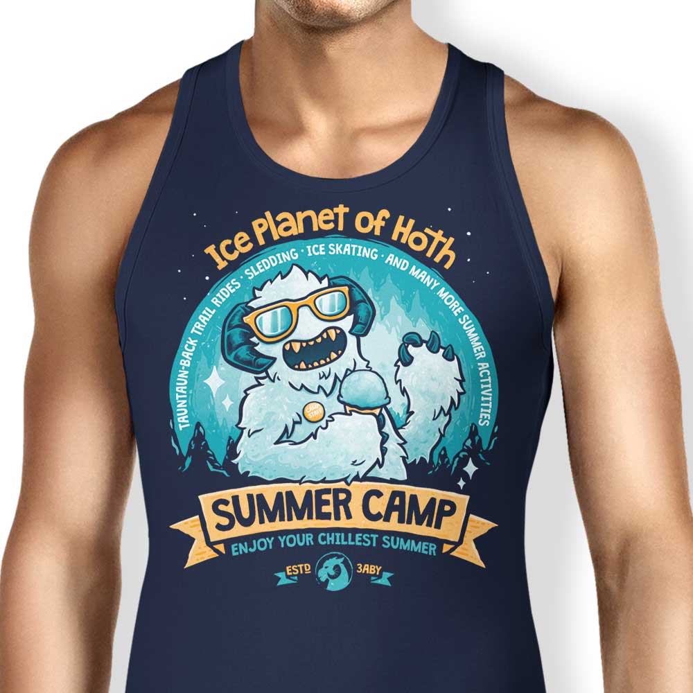 Chillest Summer Camp Tank Top - Adult & Kids T-Shirts, Sweatshirts & Hoodies apparel design preview 1