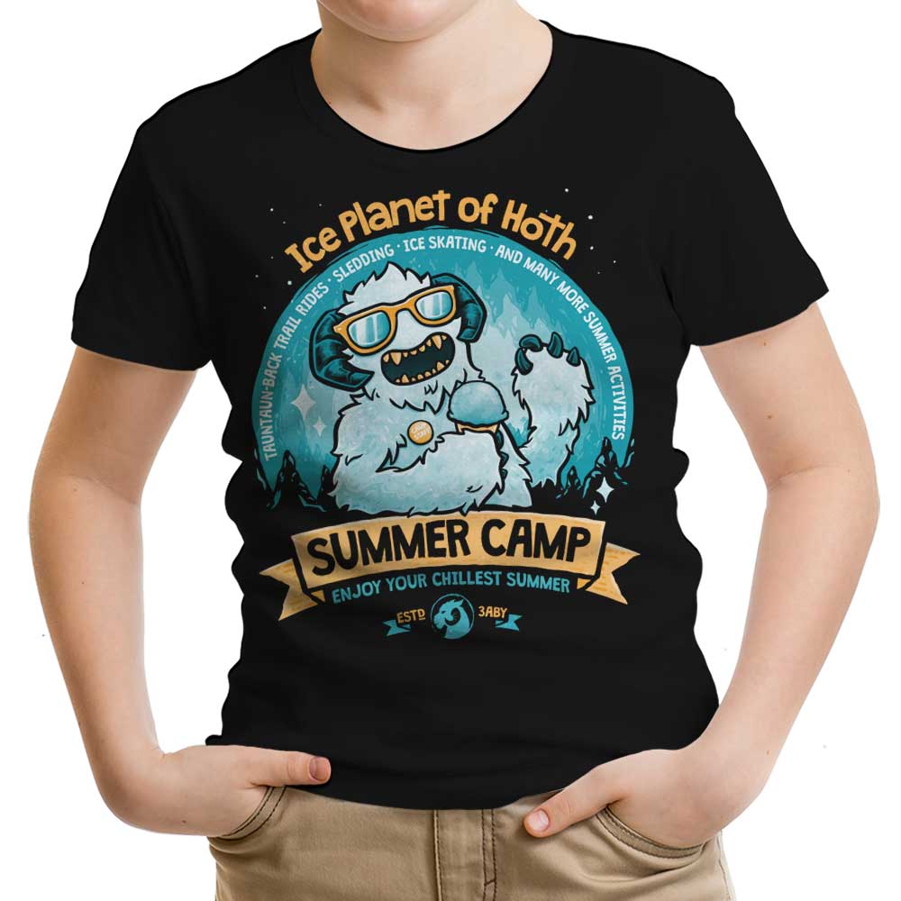 Chillest Summer Camp Youth Apparel - Adult & Kids T-Shirts, Sweatshirts & Hoodies apparel design preview 2