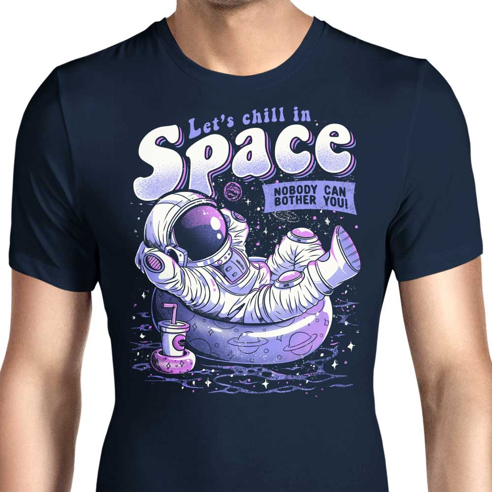 Chilling in Space Men's Apparel - Adult & Kids T-Shirts, Sweatshirts & Hoodies apparel design preview 1