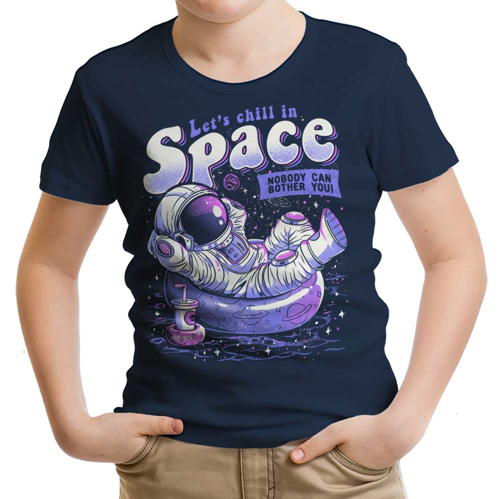 Chilling in Space Youth Apparel - Adult & Kids T-Shirts, Sweatshirts & Hoodies apparel design preview 1