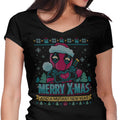 Chimichanga Xmas Women's V-Neck - Adult & Kids T-Shirts, Sweatshirts & Hoodies apparel design preview 1