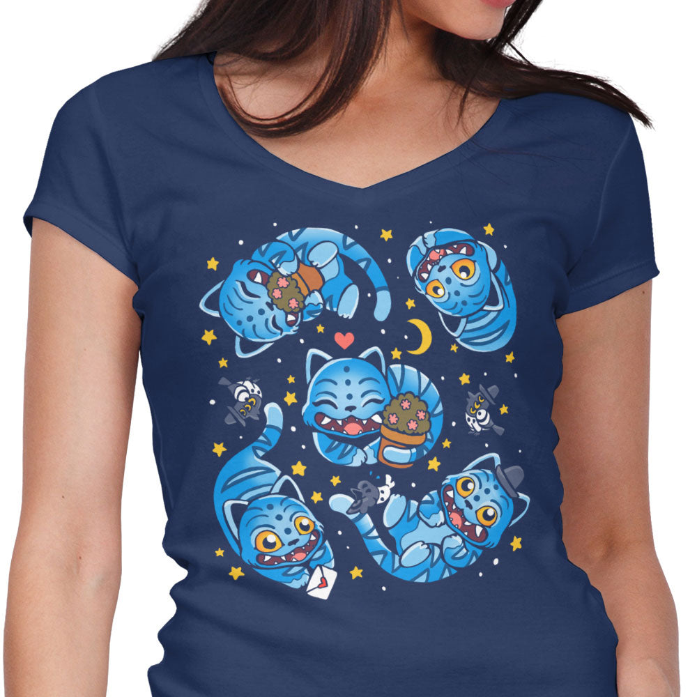 Chinese Tiger Women's V-Neck - Adult & Kids T-Shirts, Sweatshirts & Hoodies apparel design preview 1