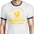 Chocobo Farm Ringer - Adult & Kids T-Shirts, Sweatshirts & Hoodies apparel design preview 1