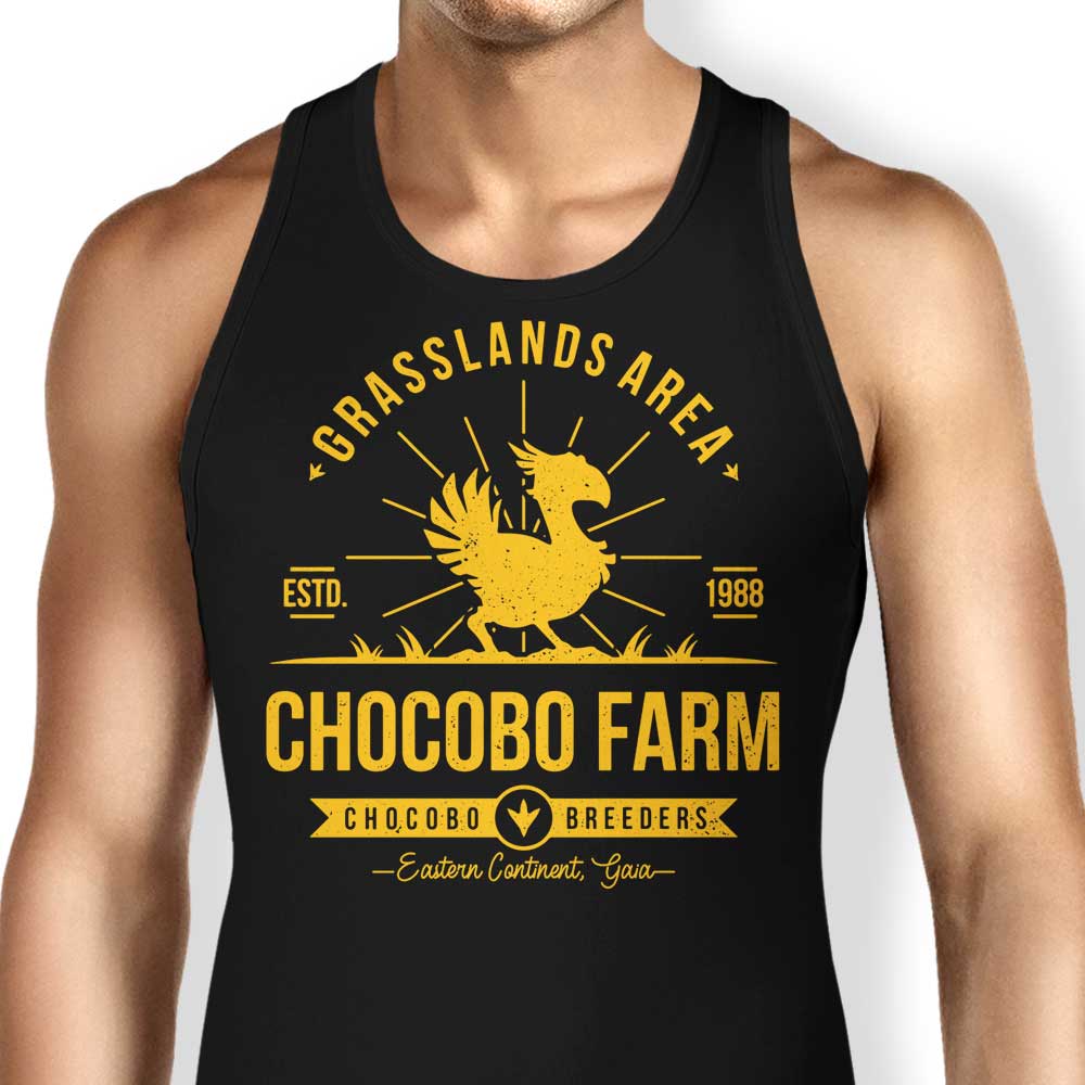 Chocobo Farm Tank Top - Adult & Kids T-Shirts, Sweatshirts & Hoodies apparel design preview 1
