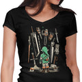 Choose a Destiny Women's V-Neck - Adult & Kids T-Shirts, Sweatshirts & Hoodies apparel design preview 1