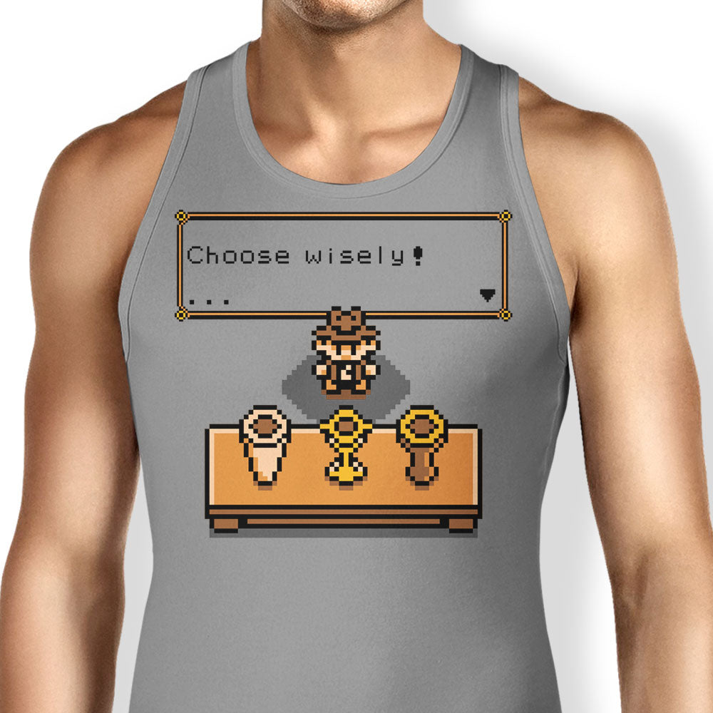 Choose Your Grail Tank Top - Adult & Kids T-Shirts, Sweatshirts & Hoodies apparel design preview 1