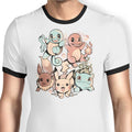 Choose Your Starter Ringer - Adult & Kids T-Shirts, Sweatshirts & Hoodies apparel design preview 1